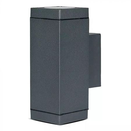 Lampă de perete cu soclu GU10, iluminare bidirecțională, IP44, V-Tac SKU-8627