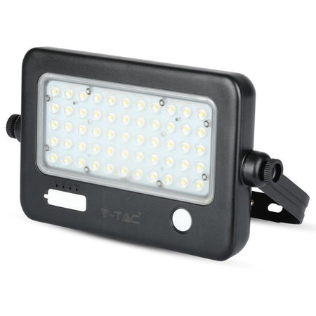Reflector LED 10W 4000K cu încărcare solară exterior IP65 V-Tac SKU-8674