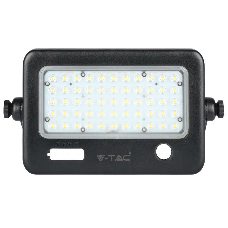 Reflector LED 10W 4000K cu încărcare solară exterior IP65 V-Tac SKU-8674