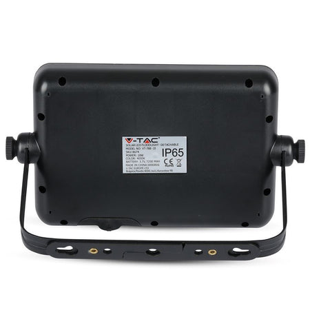 Reflector LED 10W 4000K cu încărcare solară exterior IP65 V-Tac SKU-8674