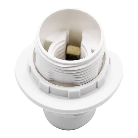 Dulie E14 din plastic albă cu protecție IP20 pentru interior V-Tac SKU-8751