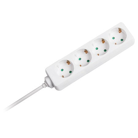 Prelungitor 4 Cai 1.5m(3g1.5mm2) Alb SKU-8756
