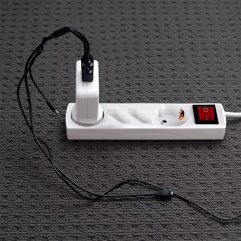 Prelungitor 4 Cai Cu Intrerupator 1.5m( 3g1.5mm2) Alb