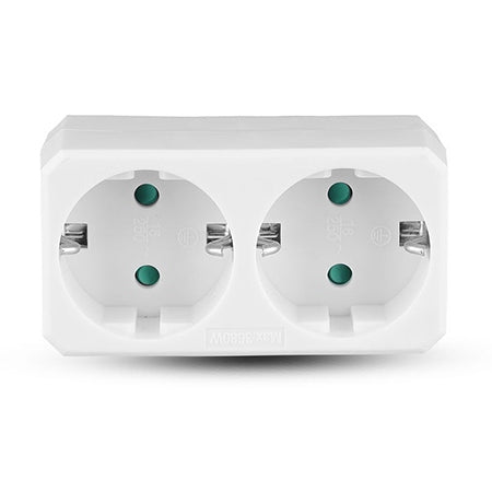 Adaptor 2 Prize 2x16a Max 2300w SKU-8783