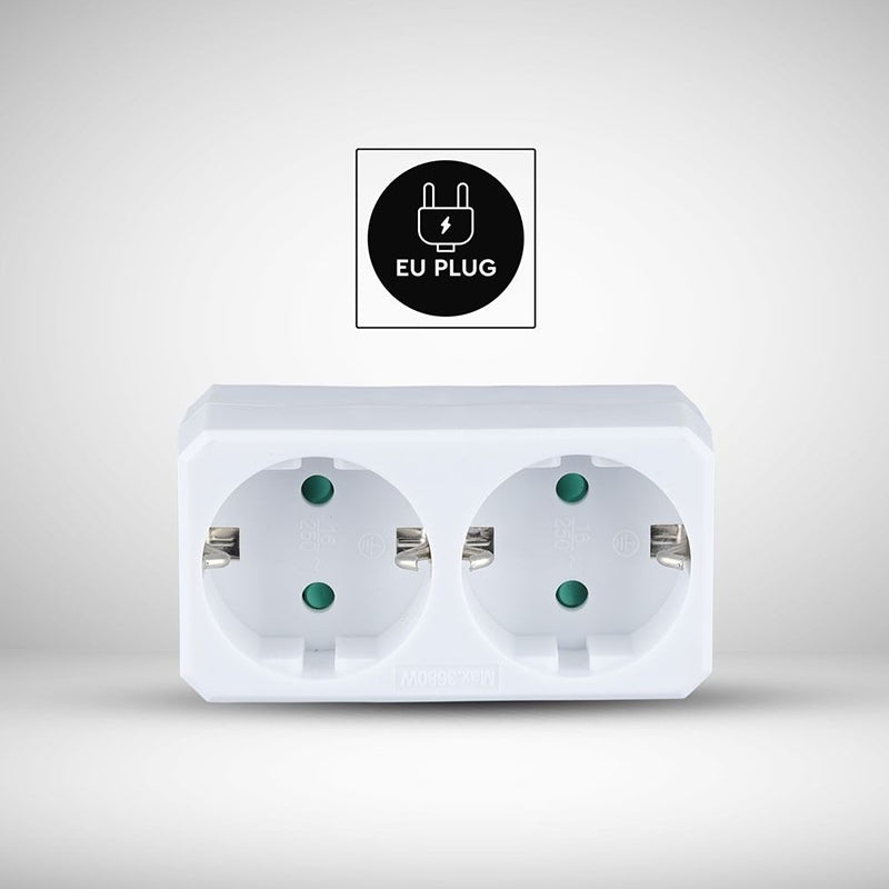 Adaptor 2 Prize 2x16a Max 2300w SKU-8783
