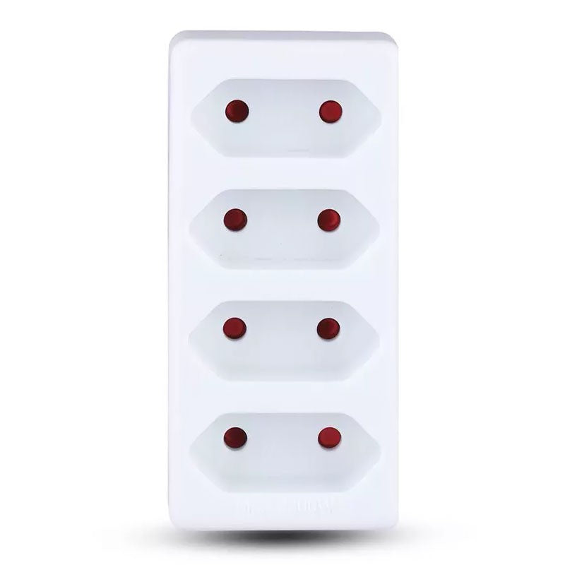 Adaptor 4 Prize 4x2.5a Max 3680w SKU-8785
