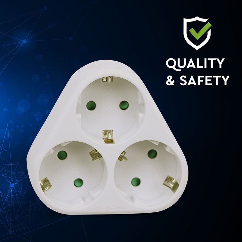 Adaptor 3 Prize 3x16a Max 3680w