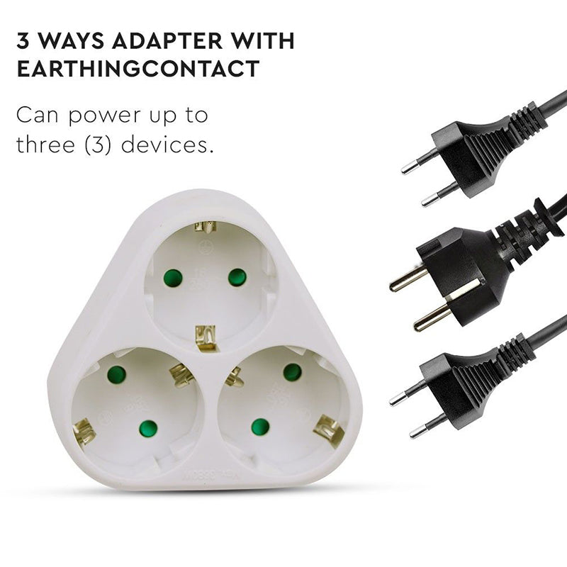 Adaptor 3 Prize 3x16a Max 3680w