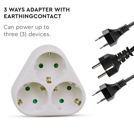 Adaptor 3 Prize 3x16a Max 3680w
