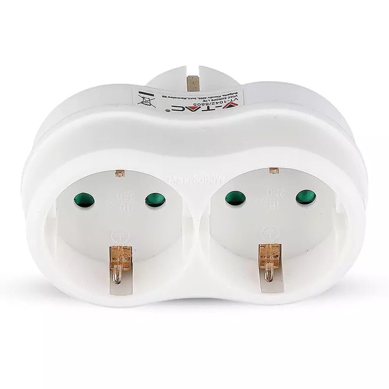 Adaptor 2 Prize 3x16a Max 3680w