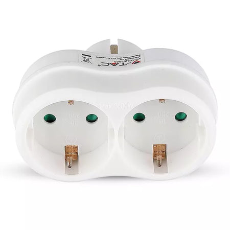 Adaptor 2 Prize 3x16a Max 3680w