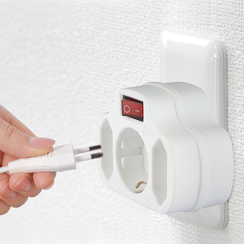 Adaptor 3 Prize Cu Intrerupator 3x16a Max 3500w