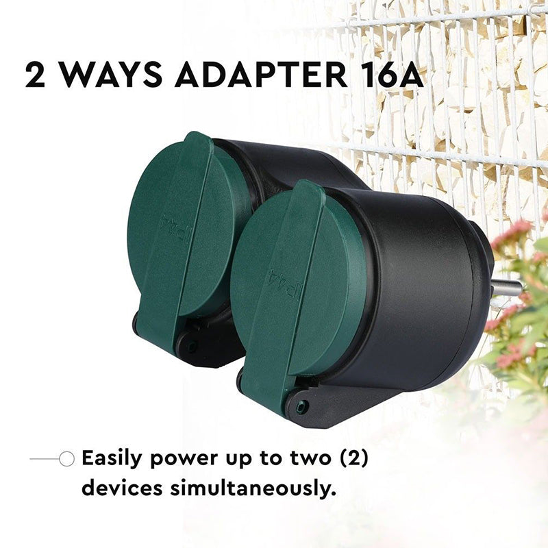 Adaptor De Exterior 2cai 16a Ip44