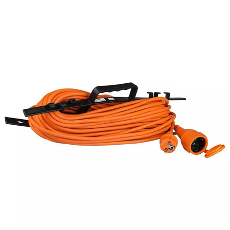 Prelungitor de exterior de 30 m cu cablu de 3 × 1,5 mm² și protecție IP44 V-Tac SKU-8815