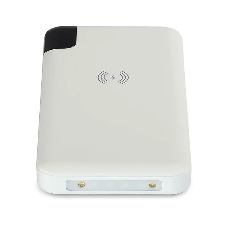 Power bank wireless 8000 mAh, afișaj digital, alb, V-Tac SKU-8861