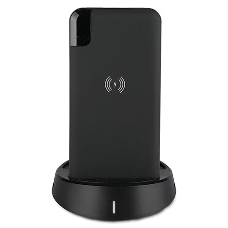 Power bank wireless 8000 mAh cu stand, negru V-Tac SKU-8863