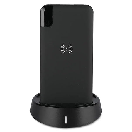 Power bank wireless 8000 mAh cu stand, negru V-Tac SKU-8863