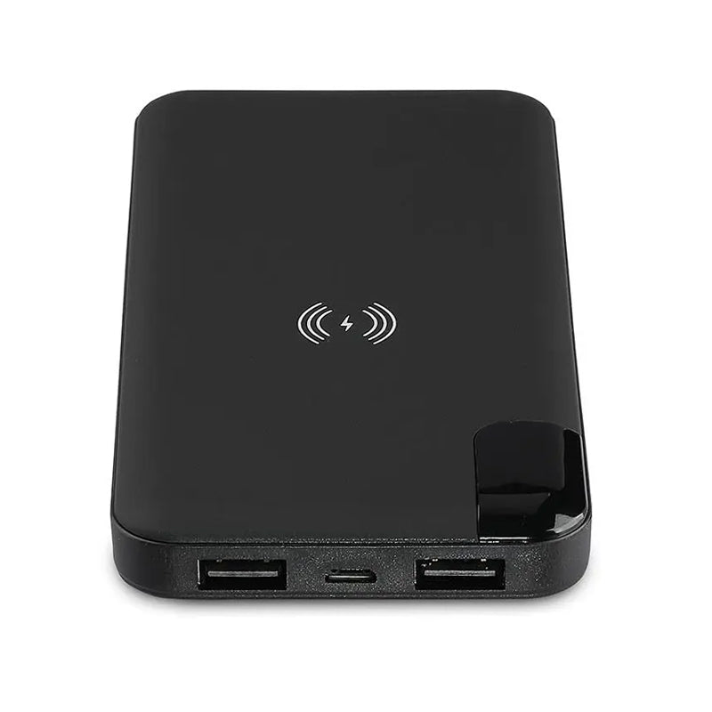 Power bank wireless 8000 mAh cu stand, negru V-Tac SKU-8863