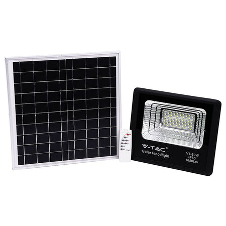 Reflector Led 20w 6000k Cu Incarcare Solara