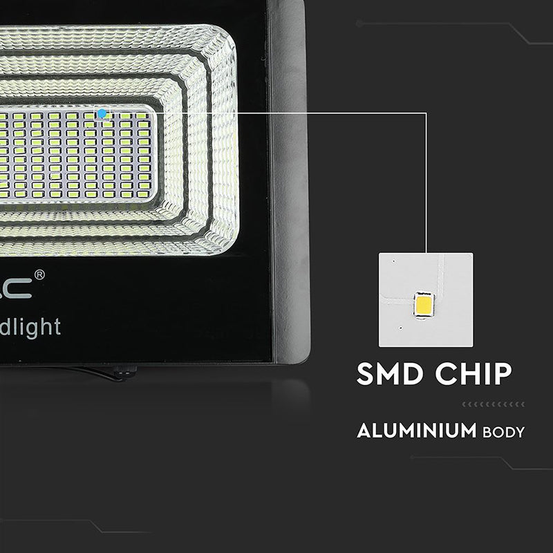 Reflector Led 20w 6000k Cu Incarcare Solara