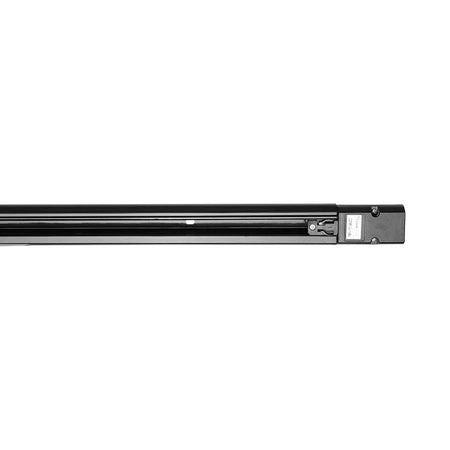 Sina tracklight 1 m 4 linii negru corp aluminiu V-Tac SKU-9944