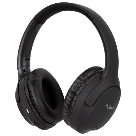 Căști audio Bluetooth ANC cu reducere zgomot, microfon, Rebel SLU0056A