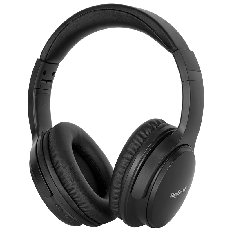 Căști audio Bluetooth 5.4 ANC cu microfon, 40 mm, Rebel SLU0056B