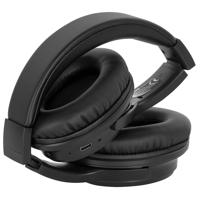 Căști audio Bluetooth 5.4 ANC cu microfon, 40 mm, Rebel SLU0056B
