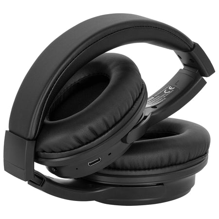 Căști audio Bluetooth 5.4 ANC cu microfon, 40 mm, Rebel SLU0056B