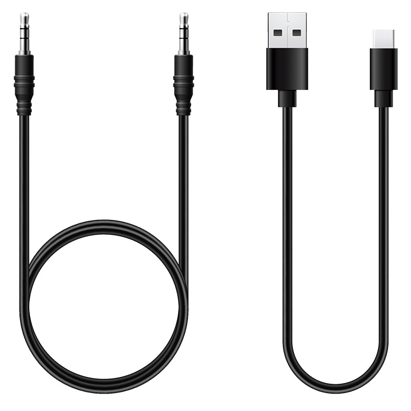 Căști audio Bluetooth 5.4 ANC cu microfon, 40 mm, Rebel SLU0056B