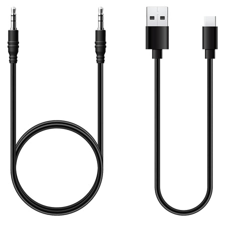 Căști audio Bluetooth 5.4 ANC cu microfon, 40 mm, Rebel SLU0056B