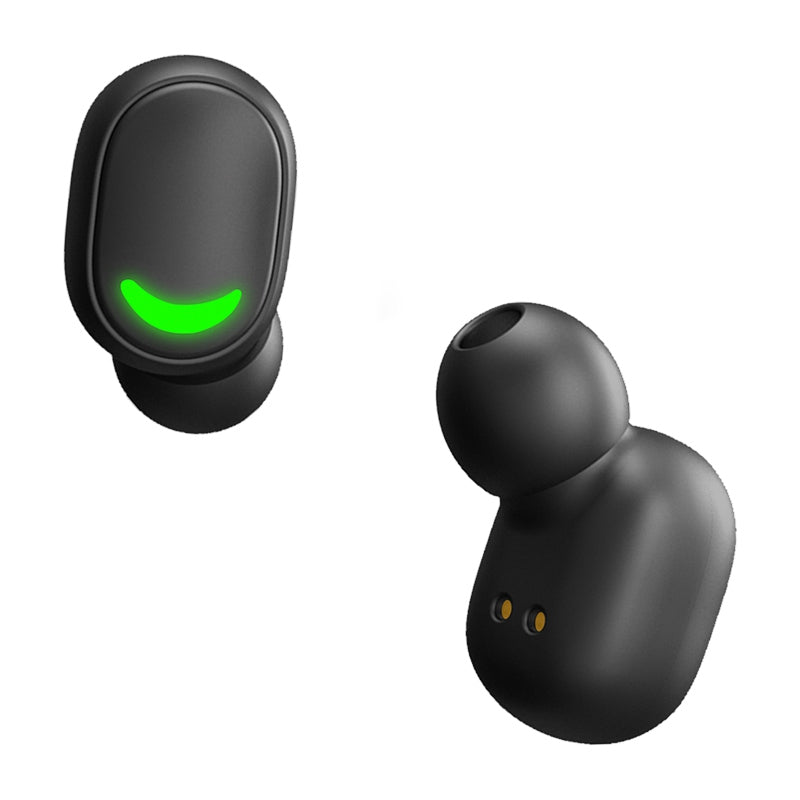 Căști Bluetooth 5.0 cu microfon și afișaj LED, autonomie extinsă - Rebel SLU0062