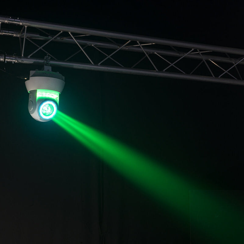 Moving head RGBW 4 în 1 40W cu inele iluminate Ibiza Light STAR-BEAM-BL