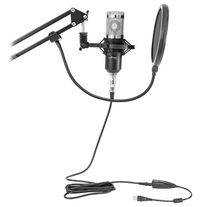 Microfon Usb Pentru Streaming Si Podcast