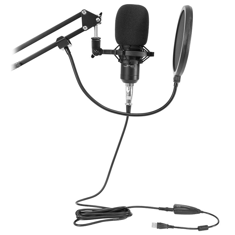 Microfon Usb Pentru Streaming Si Podcast