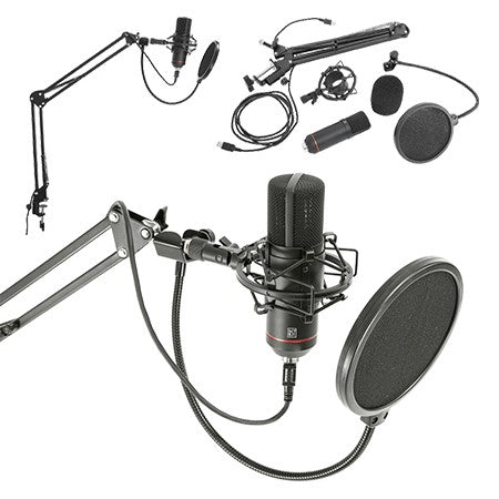 Microfon USB pentru streaming și podcast BST STM300-PLUS