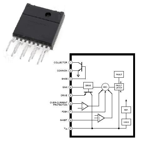Regulator pentru surse în comutație STRS6709
