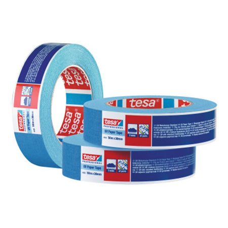 Bandă adezivă mascare UV rezistentă pentru exterior TESA