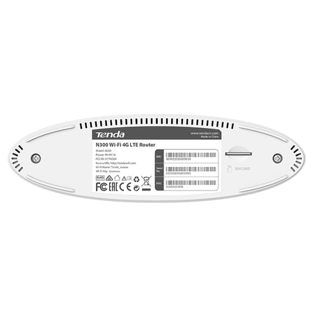 Router wireless N300 LTE, 4G/3G, până la 32 dispozitive, Tenda T-4G03
