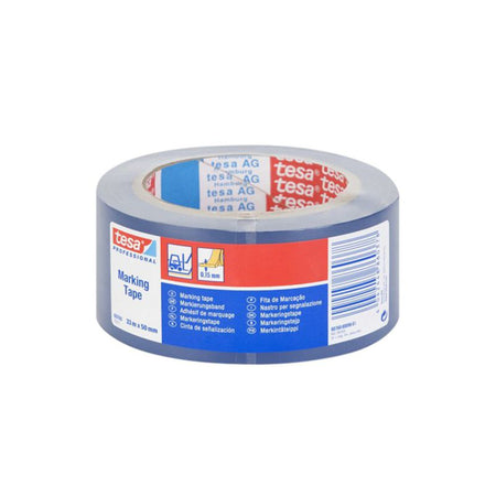 Bandă adezivă marcare PVC TESA pentru ambalare și semnalizare
