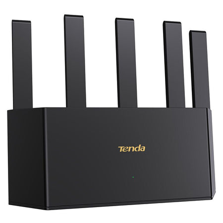 Router wireless 2976 Mbps Wi-Fi 6, dual-band, 5 antene externe, Tenda T-RX12LPRO