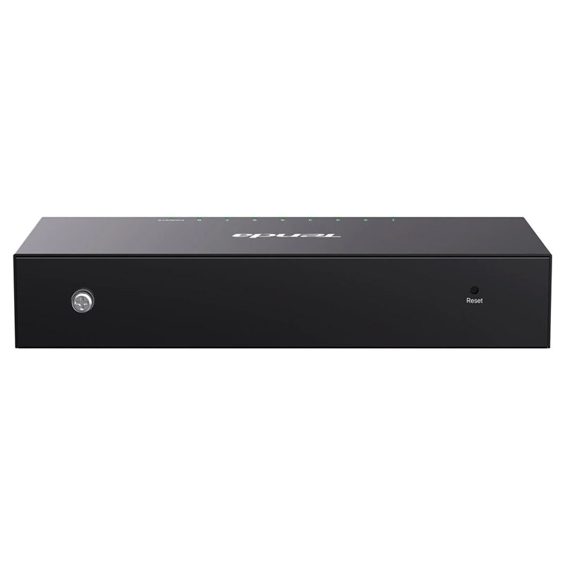 Switch 8 porturi Gigabit cu management Cloud, protecție 6kV, Tenda T-TEG2208D