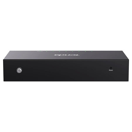 Switch 8 porturi Gigabit cu management Cloud, protecție 6kV, Tenda T-TEG2208D