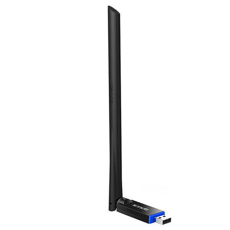 Adaptor USB wireless 300Mbps cu antenă externă 6 dBi Tenda T-U10