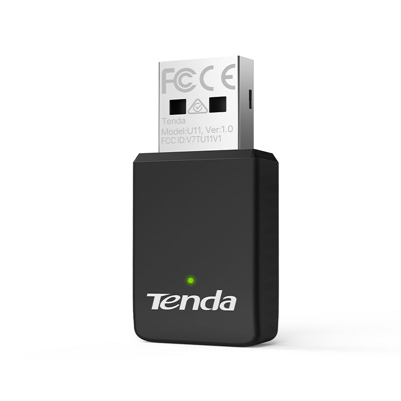Adaptor wireless WiFi6 AX900, USB 2.0, negru, Tenda T-U11