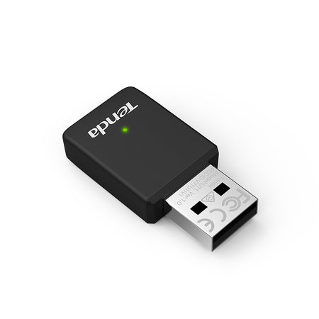 Adaptor wireless WiFi6 AX900, USB 2.0, negru, Tenda T-U11