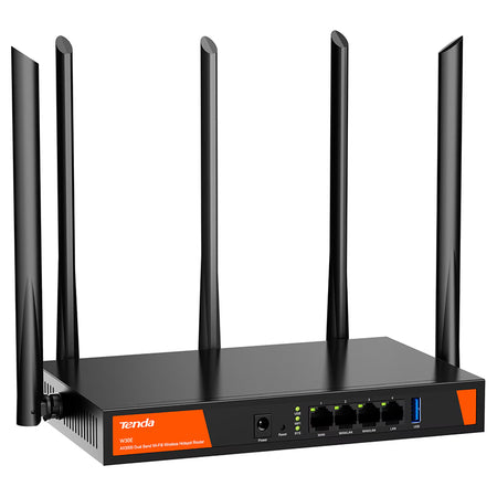 Router 3000 Mbps, 5 antene, dual band, mesh, business, Tenda T-W30E