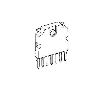 Amplificator audio 1 × 6 W, 8 Ohm, compact TA8213K