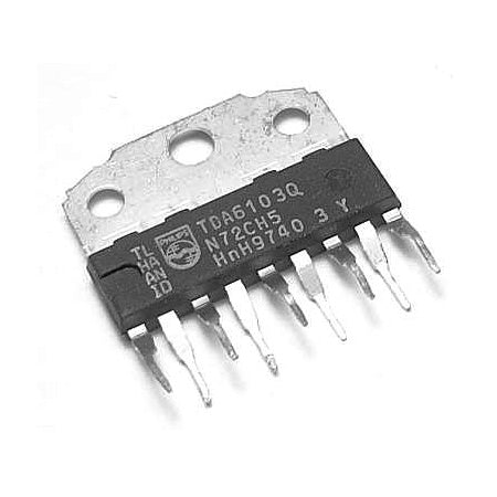 Amplificator video triplu pentru semnal de calitate TDA6103Q