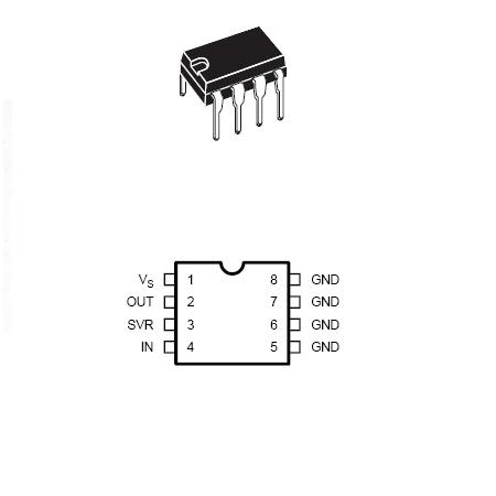 Amplificator audio 2 W compact TDA7267